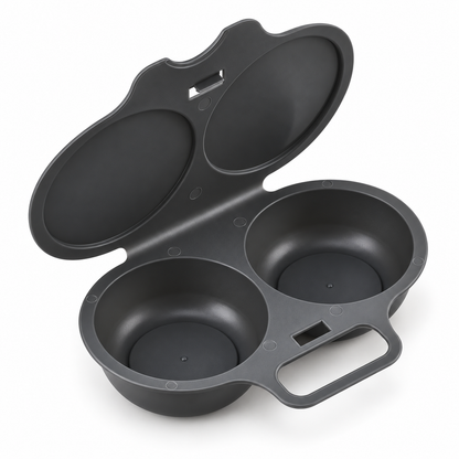 🔥 BUY 1 GET 1 FREE 🔥 Microwave Egg Poacher – Cook 2 Eggs in Minutes, No Stove Needed