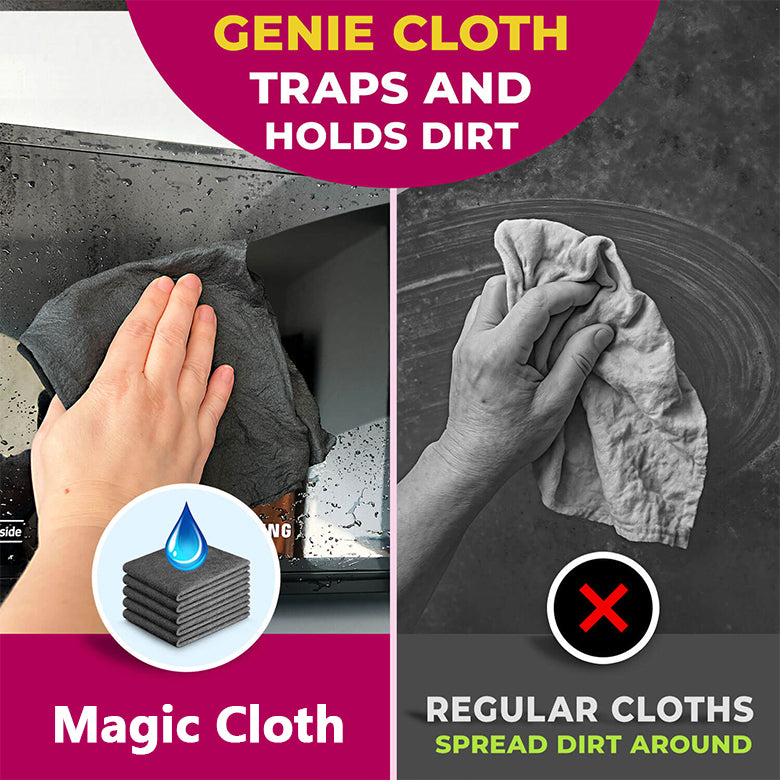 🔥 Buy 1 Get 1 FREE 🔥 Magic Cleaning Cloth – Streak-Free Shine with Just Water