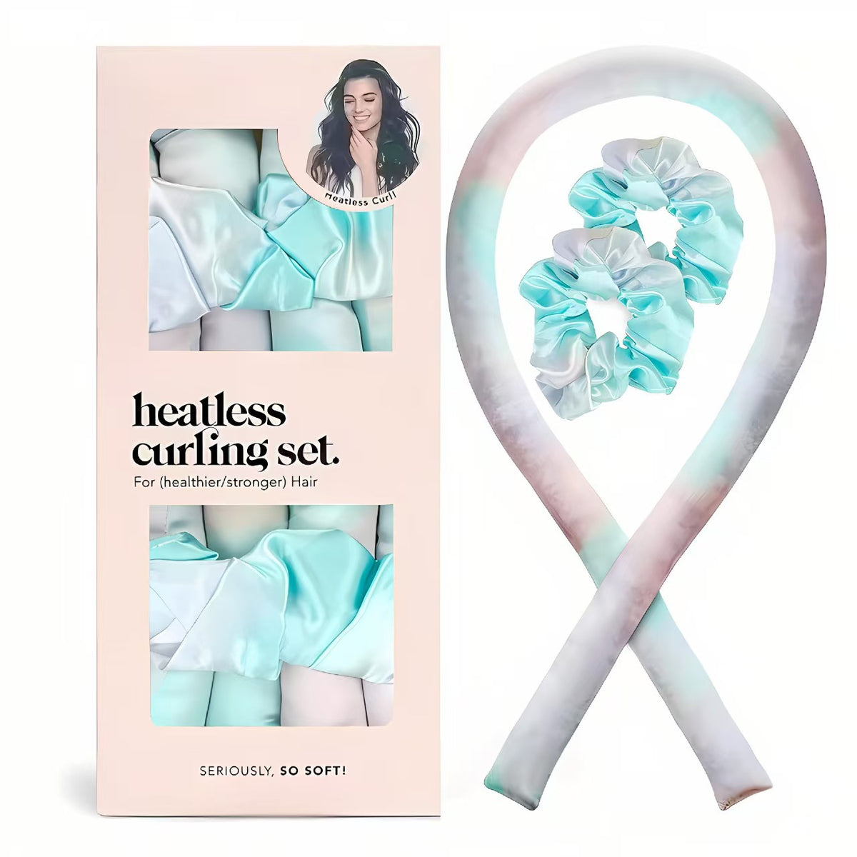 DreamCurls Heatless Curling Set – Overnight Heatless Curling Set