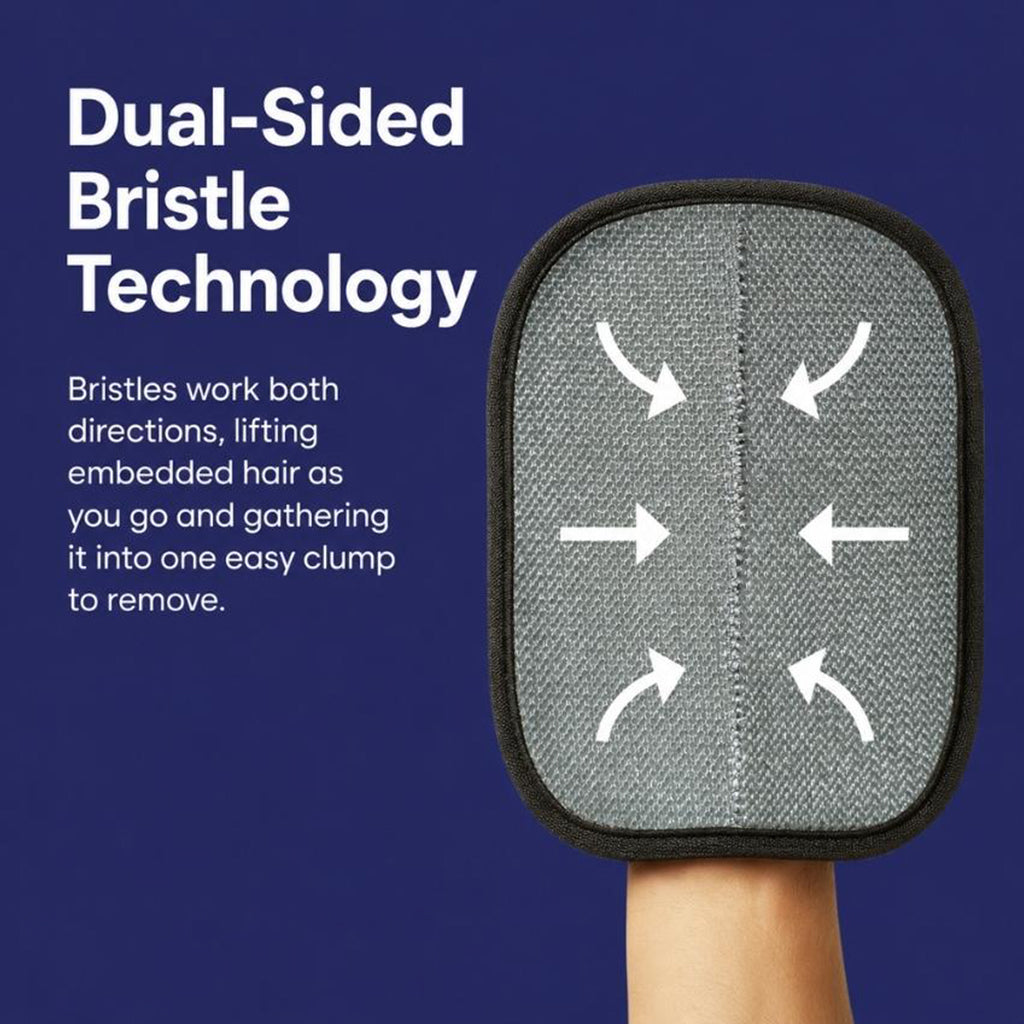 🔥 Buy 1 Get 1 FREE 🔥 Pet Hair Remover Glove – Easily Lift Stubborn Fur from Sofas & Car Seats 🐾
