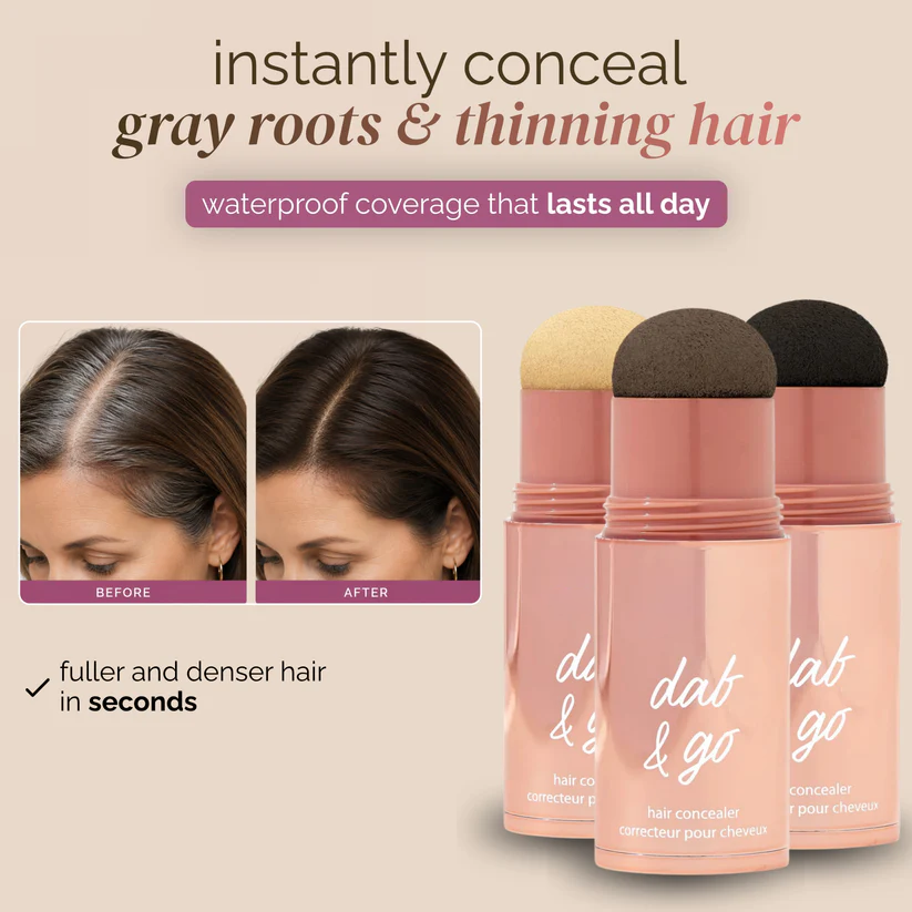 Instant Hairline & Root Concealer – 2-Piece Duo