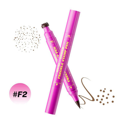 🔥 Buy 1 Get 1 FREE 🔥 2-in-1 Freckle Stamp Pen – Natural-Looking Freckles in Seconds