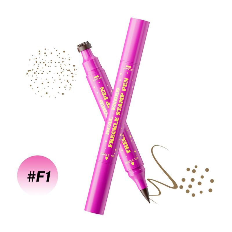 🔥 Buy 1 Get 1 FREE 🔥 2-in-1 Freckle Stamp Pen – Natural-Looking Freckles in Seconds