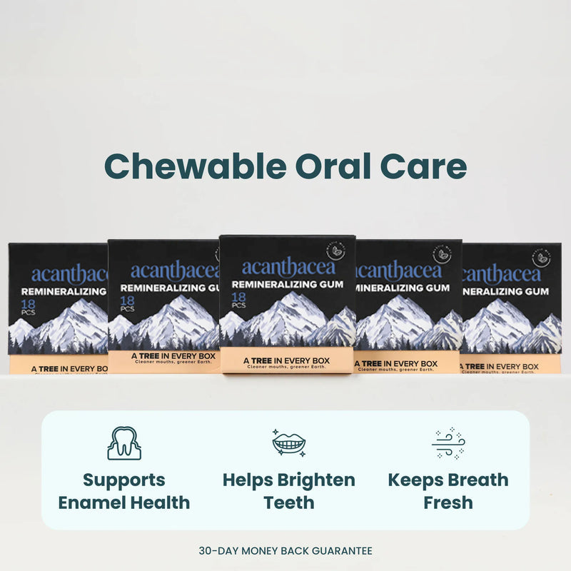 🎁 Buy 1 Get 1 FREE 🎁 Remineralizing Gum – Enamel Support & Fresh Breath