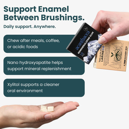 🎁 Buy 1 Get 1 FREE 🎁 Remineralizing Gum – Enamel Support & Fresh Breath