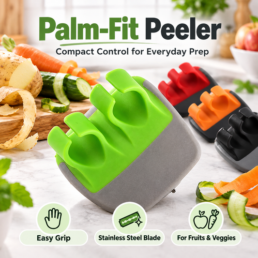 Palm Vegetable Peeler – Easy-Grip Fruit & Veggie Peeler