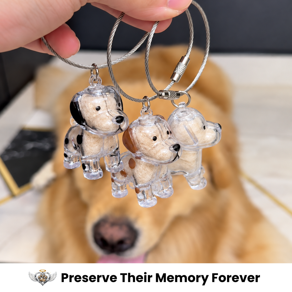 🎁 Buy 1 Get 2 FREE 🎁 Pet Fur Keepsake — Keep a Piece of Them Close🐾