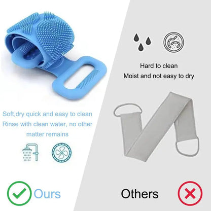 🔥 Buy 1 Get 1 FREE 🔥 Silicone Back Scrubber – Effortlessly Clean Every Inch of Your Back
