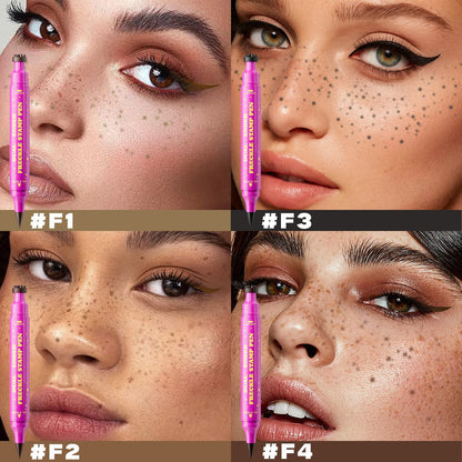 🔥 Buy 1 Get 1 FREE 🔥 2-in-1 Freckle Stamp Pen – Natural-Looking Freckles in Seconds