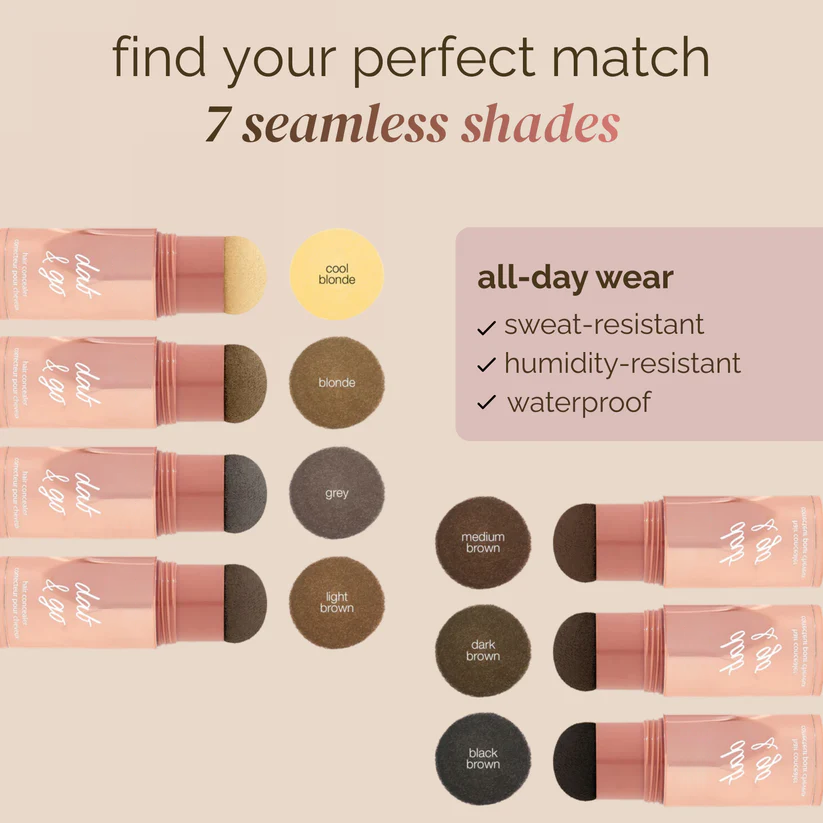Instant Hairline & Root Concealer – 2-Piece Duo