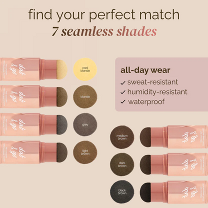 Instant Hairline & Root Concealer – 2-Piece Duo