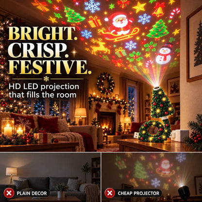 ChristmasGlow – Magical Holiday Projector Light