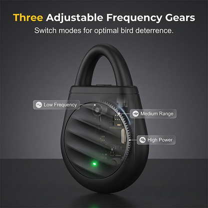 🔥Buy 1 Get 1 FREE 🔥 🐦No more trouble from birds, beasts and locusts！Portable Ultrasonic Bird Repellent Keychain