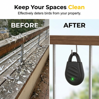 🔥Buy 1 Get 1 FREE 🔥 🐦No more trouble from birds, beasts and locusts！Portable Ultrasonic Bird Repellent Keychain